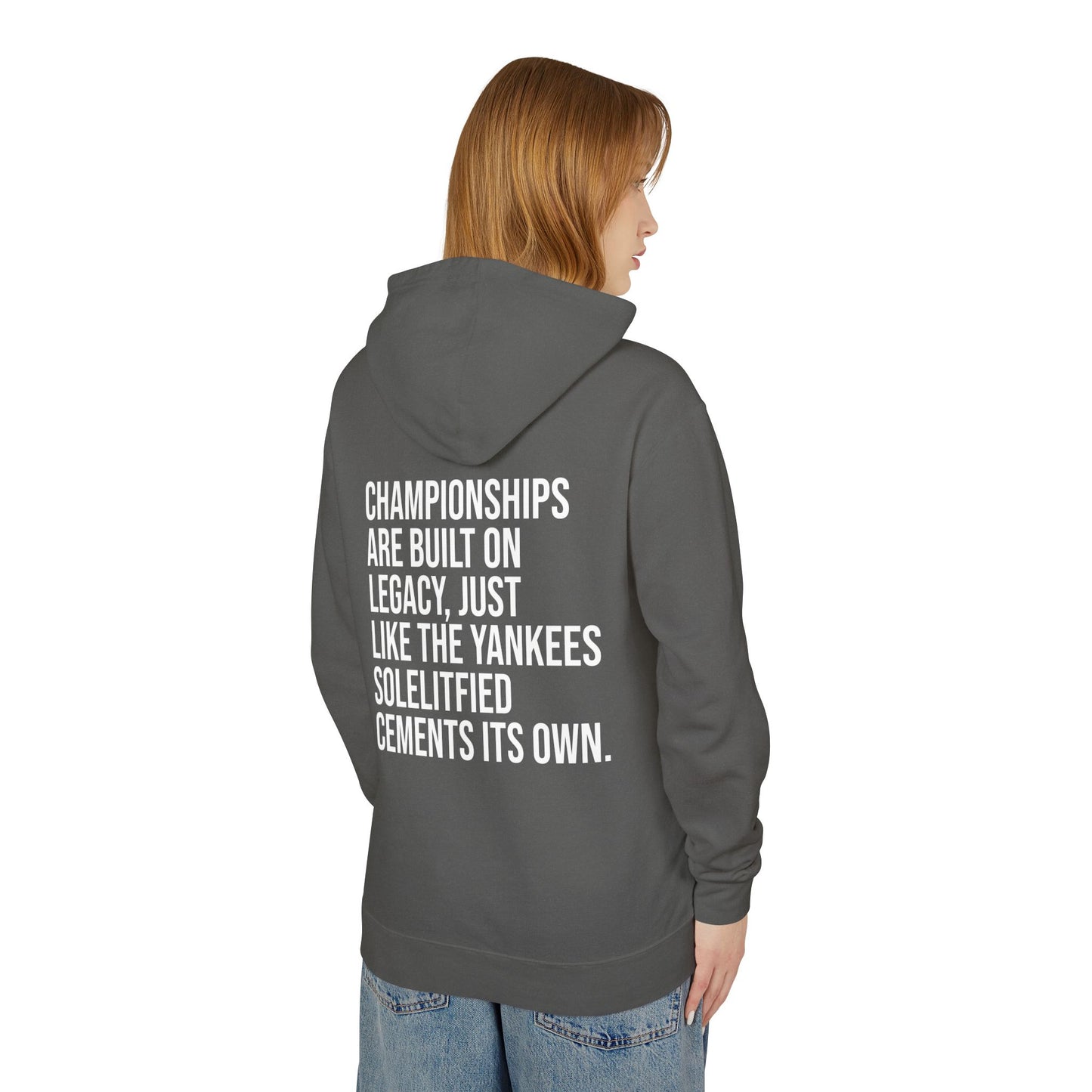 Solelitified NY Yankees  Hooded Sweatshirt for Comfort and Casual Vibes, Perfect Gift for Birthdays, Holidays, or Relaxing Days