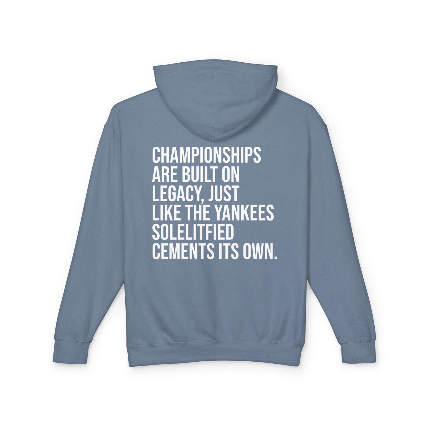 Solelitified NY Yankees  Hooded Sweatshirt for Comfort and Casual Vibes, Perfect Gift for Birthdays, Holidays, or Relaxing Days