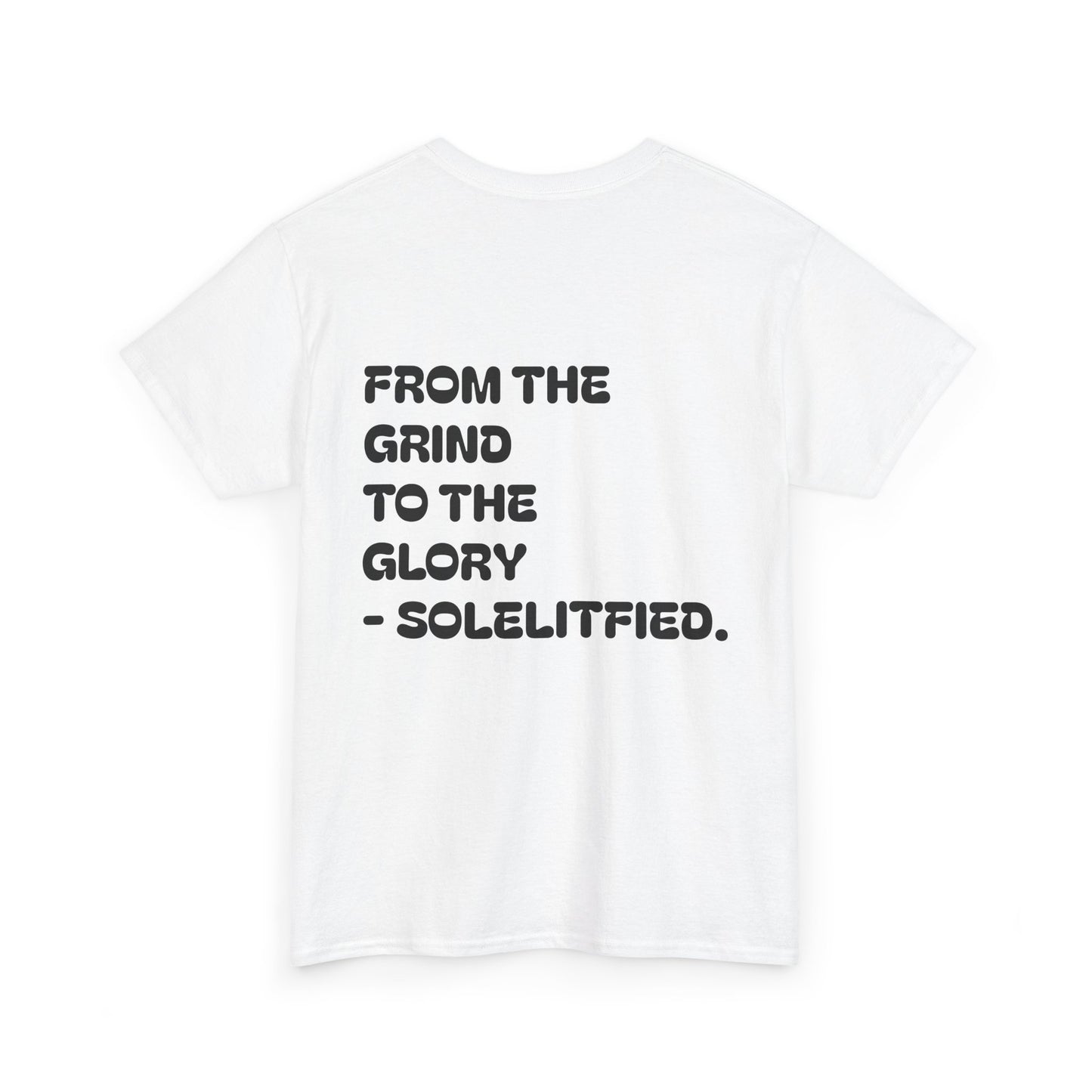 Grind to Glory Unisex Heavy Cotton Tee, Motivational T-Shirt, Gift for Achievers, Casual Wear, Inspirational Fashion